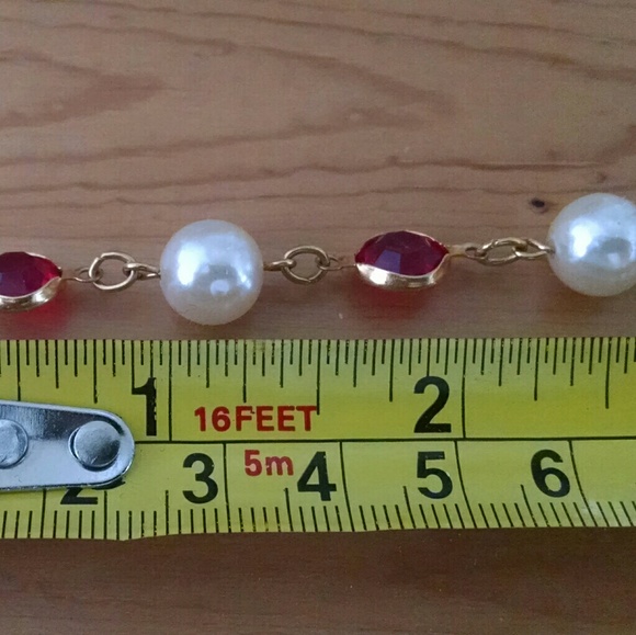 Vintage Necklace ~ Krystals by Bellagio, 17" - Picture 5 of 5